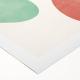 Boho Nature Wall Art | Soft Geometric Canvas | Modern Organic Design