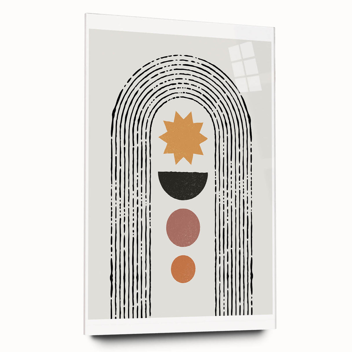 Bohemian Wall Art - Eclectic Boho Decor Canvas for Modern Spaces