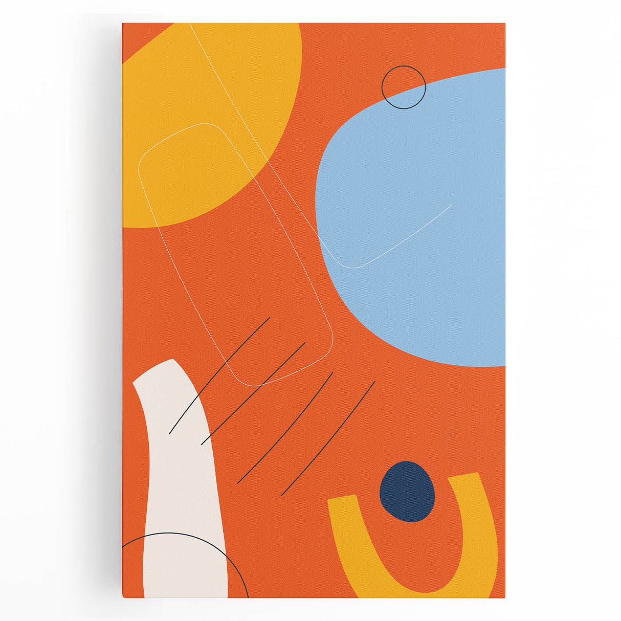 Eclectic Boho Decor Canvas - Artistic Bohemian Wall Art for Bold Spaces