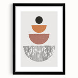 Bohemian Wall Art - Minimalist Boho Decor Canvas for Modern Interiors