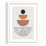 Bohemian Wall Art - Minimalist Boho Decor Canvas for Modern Interiors