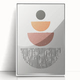 Bohemian Wall Art - Minimalist Boho Decor Canvas for Modern Interiors