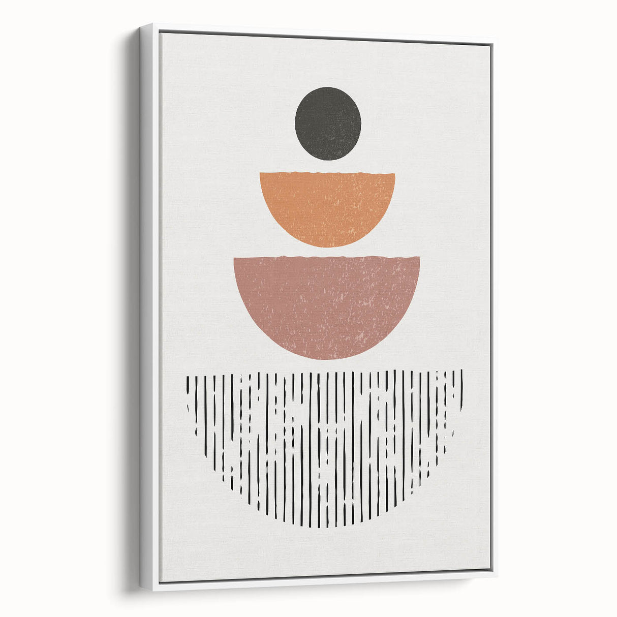 Bohemian Wall Art - Minimalist Boho Decor Canvas for Modern Interiors