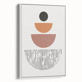 Bohemian Wall Art - Minimalist Boho Decor Canvas for Modern Interiors