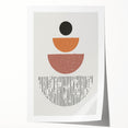 Bohemian Wall Art - Minimalist Boho Decor Canvas for Modern Interiors