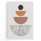 Bohemian Wall Art - Minimalist Boho Decor Canvas for Modern Interiors