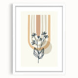 Bohemian Wall Art - Nature-Inspired Boho Decor Canvas for Modern Homes