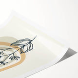 Bohemian Wall Art - Nature-Inspired Boho Decor Canvas for Modern Homes