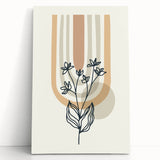 Bohemian Wall Art - Nature-Inspired Boho Decor Canvas for Modern Homes