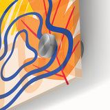 Boho Chic Wall Art - Vibrant Eclectic Bohemian Canvas for Bold Spaces