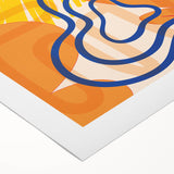 Boho Chic Wall Art - Vibrant Eclectic Bohemian Canvas for Bold Spaces