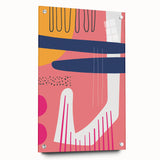 Bohemian Wall Art - Bold Eclectic Boho Decor Canvas for Vibrant Spaces