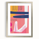 Bohemian Wall Art - Bold Eclectic Boho Decor Canvas for Vibrant Spaces