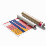 Bohemian Wall Art - Bold Eclectic Boho Decor Canvas for Vibrant Spaces