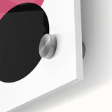 Bohemian Wall Art | Bauhaus 1923 Minimalist Pink and Black Boho Print