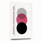 Bohemian Wall Art | Bauhaus 1923 Minimalist Pink and Black Boho Print