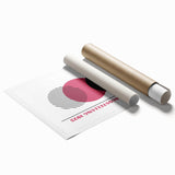 Bohemian Wall Art | Bauhaus 1923 Minimalist Pink and Black Boho Print