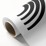 Bohemian Wall Art - Modern Monochrome Boho Decor Canvas for Minimal Spaces