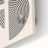 Bohemian Wall Art | Eclectic Boho Chic Decor | Minimalist Black Print