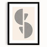 Bohemian Wall Art | Eclectic Boho Chic Decor | Minimalist Black Print