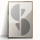 Bohemian Wall Art | Eclectic Boho Chic Decor | Minimalist Black Print