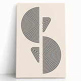 Bohemian Wall Art | Eclectic Boho Chic Decor | Minimalist Black Print