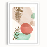 Bohemian Wall Art | Artistic Boho Decor Canvas | Nature-Inspired Abstract