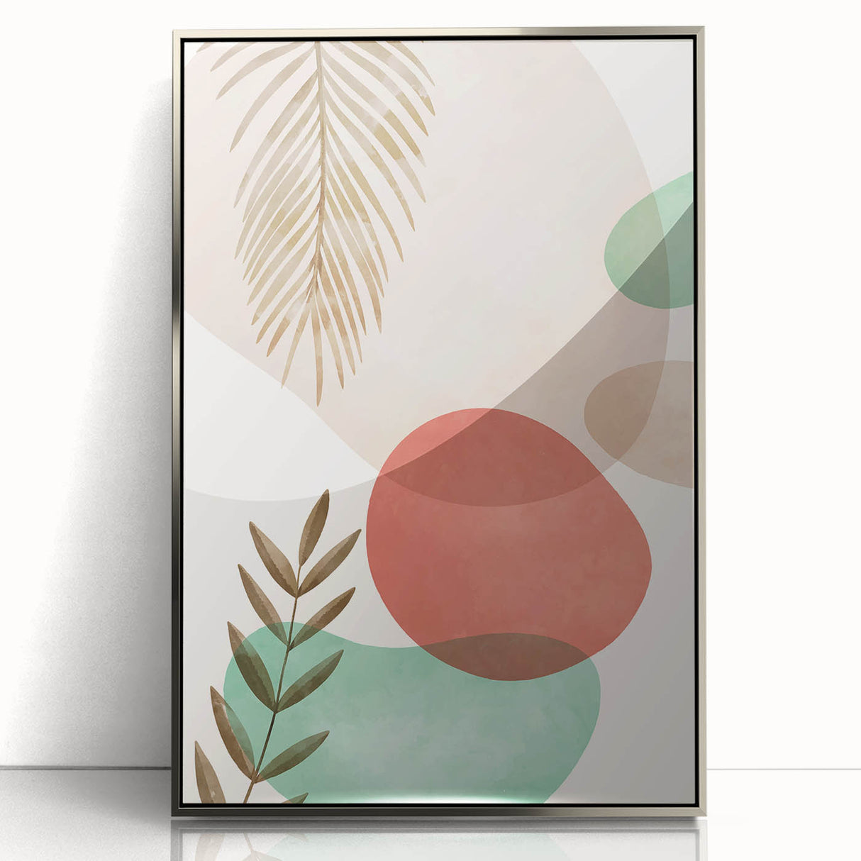 Bohemian Wall Art | Artistic Boho Decor Canvas | Nature-Inspired Abstract
