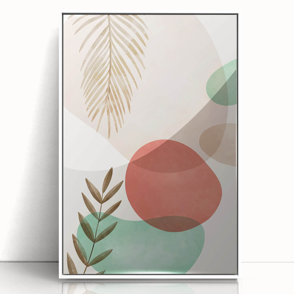 Bohemian Wall Art | Artistic Boho Decor Canvas | Nature-Inspired Abstract