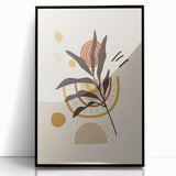 Bohemian Wall Art | Eclectic Boho Decor Canvas | Abstract Nature-Inspired Design