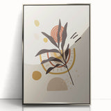 Bohemian Wall Art | Eclectic Boho Decor Canvas | Abstract Nature-Inspired Design