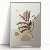 Bohemian Wall Art | Eclectic Boho Decor Canvas | Abstract Nature-Inspired Design