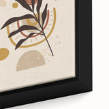 Bohemian Wall Art | Eclectic Boho Decor Canvas | Abstract Nature-Inspired Design