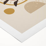 Bohemian Wall Art | Eclectic Boho Decor Canvas | Abstract Nature-Inspired Design