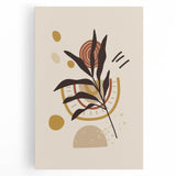 Bohemian Wall Art | Eclectic Boho Decor Canvas | Abstract Nature-Inspired Design