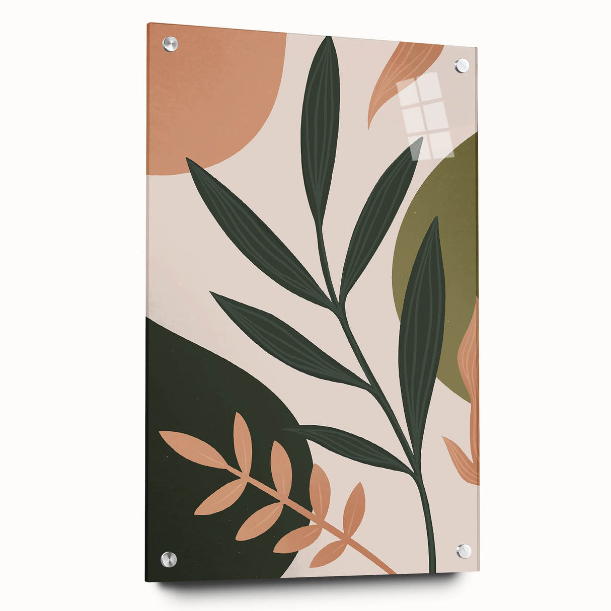 Bohemian Wall Art | Eclectic Boho Decor Canvas | Nature-Inspired Botanical Design