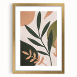 Bohemian Wall Art | Eclectic Boho Decor Canvas | Nature-Inspired Botanical Design