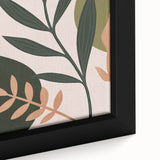 Bohemian Wall Art | Eclectic Boho Decor Canvas | Nature-Inspired Botanical Design