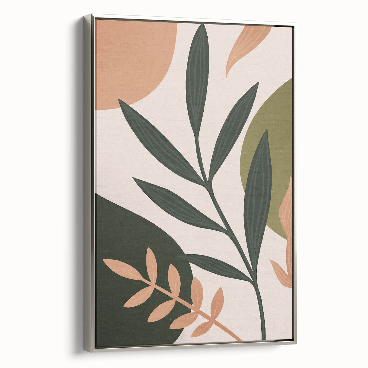 Bohemian Wall Art | Eclectic Boho Decor Canvas | Nature-Inspired Botanical Design
