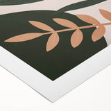 Bohemian Wall Art | Eclectic Boho Decor Canvas | Nature-Inspired Botanical Design