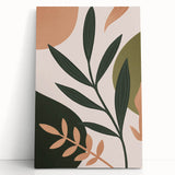 Bohemian Wall Art | Eclectic Boho Decor Canvas | Nature-Inspired Botanical Design