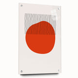 Bohemian Wall Art | Eclectic Boho Decor Canvas | Bold Minimalist Design