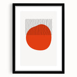 Bohemian Wall Art | Eclectic Boho Decor Canvas | Bold Minimalist Design