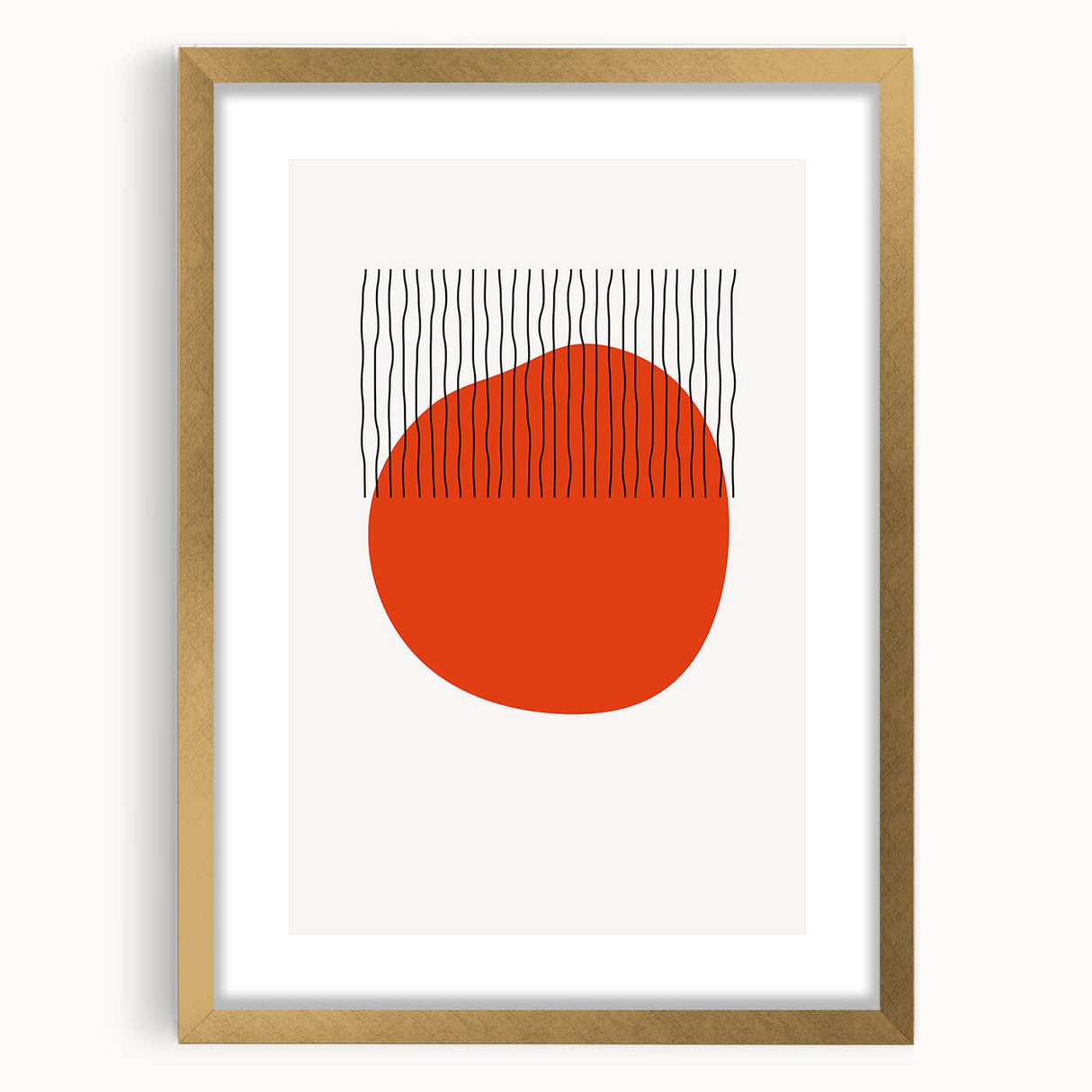 Bohemian Wall Art | Eclectic Boho Decor Canvas | Bold Minimalist Design