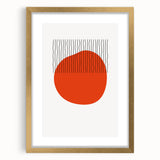 Bohemian Wall Art | Eclectic Boho Decor Canvas | Bold Minimalist Design