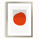 Bohemian Wall Art | Eclectic Boho Decor Canvas | Bold Minimalist Design