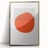 Bohemian Wall Art | Eclectic Boho Decor Canvas | Bold Minimalist Design