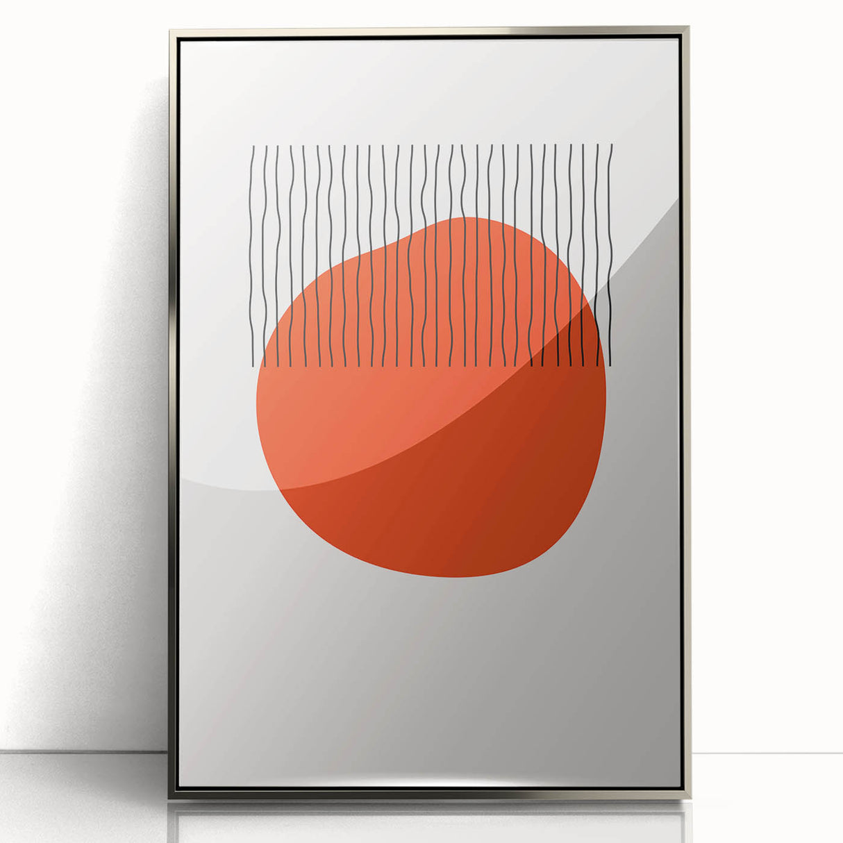 Bohemian Wall Art | Eclectic Boho Decor Canvas | Bold Minimalist Design