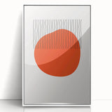 Bohemian Wall Art | Eclectic Boho Decor Canvas | Bold Minimalist Design