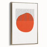 Bohemian Wall Art | Eclectic Boho Decor Canvas | Bold Minimalist Design